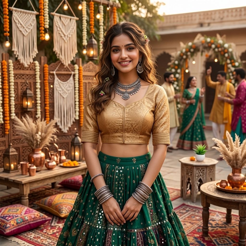 Saanvika Banarasi Blouse-Golden